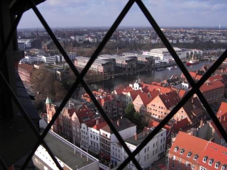 2006 Jungschar Blick vom Petrikirchturm zur MUK