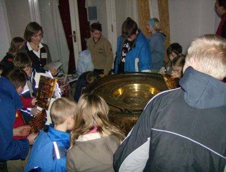 2007 Jungschar Trinitatis Kichenführung Niolaikirche Kiel