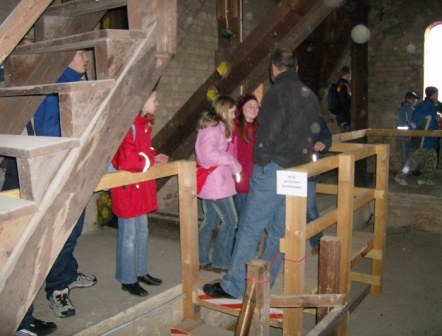 2007 Jungschar Niolaikirche Kiel Turmbesteigung Dr.Wnsche