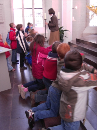 2007 Jungschar Trinitatis Kichenführung Niolaikirche Kiel