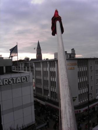 2007 Niolaikirche Kieler Umschlag, Umschlagsfahne