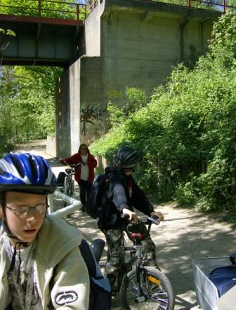 unter der Eisenbahnbrcke