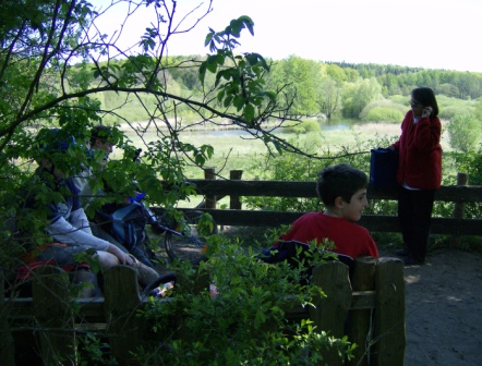 2007 Jungschar Ausblick ander Schwentine Handy-Test