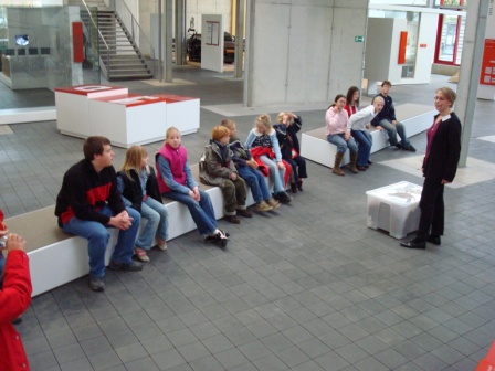2007 Jungschar Trinitatis Kiel Ausflug zum Textilmuseum Neumünster