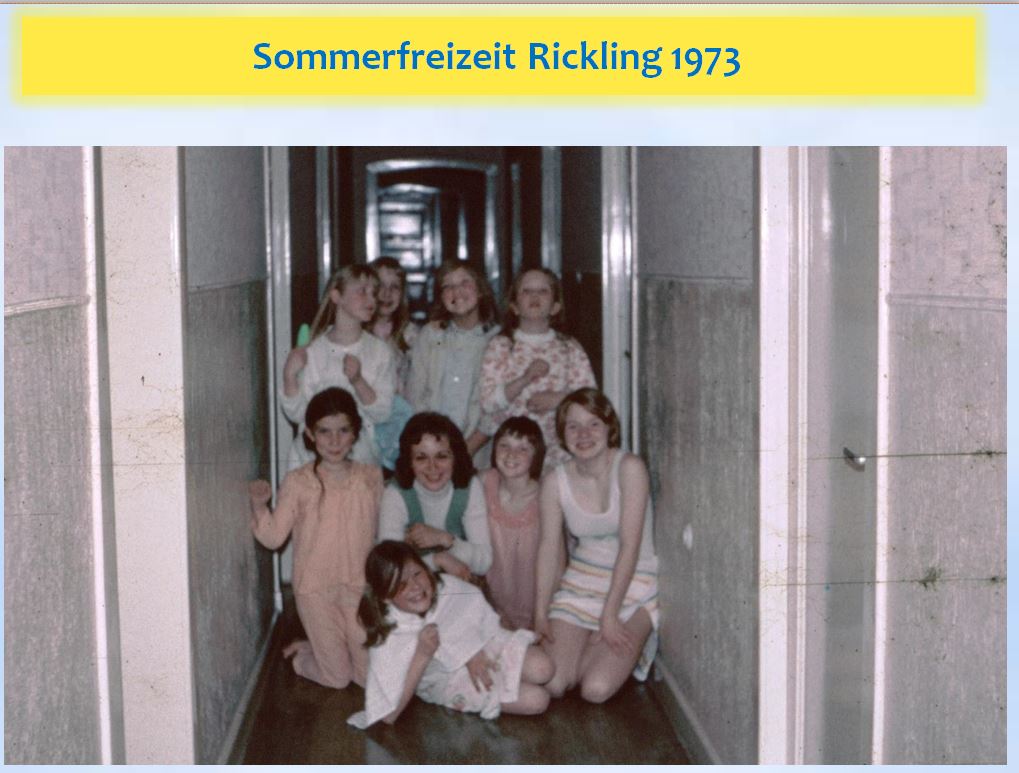 1973 Sommerfreizeit Rickling im Flur