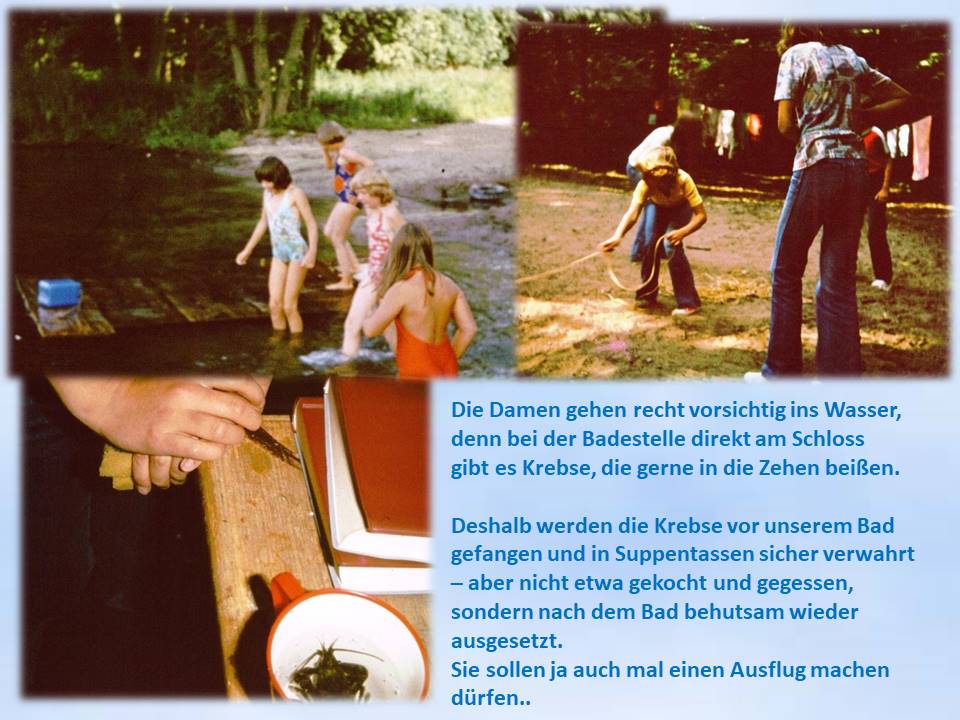 Sommerferien-Freizeit 1978 Ascheberg Badestelle