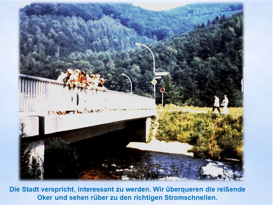 Krooger Sommerfahrt Bad Lauterberg 1980 Okerbrücke
