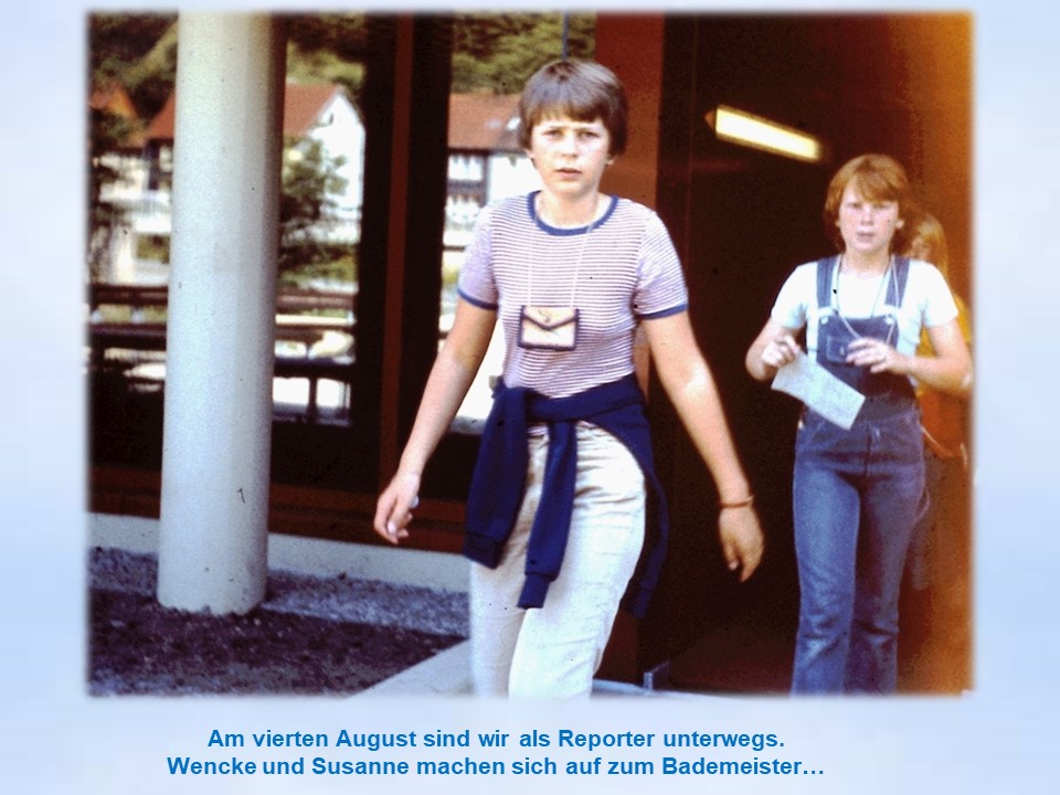 Krooger Sommerfahrt Bad Lauterberg 1980 Interviews