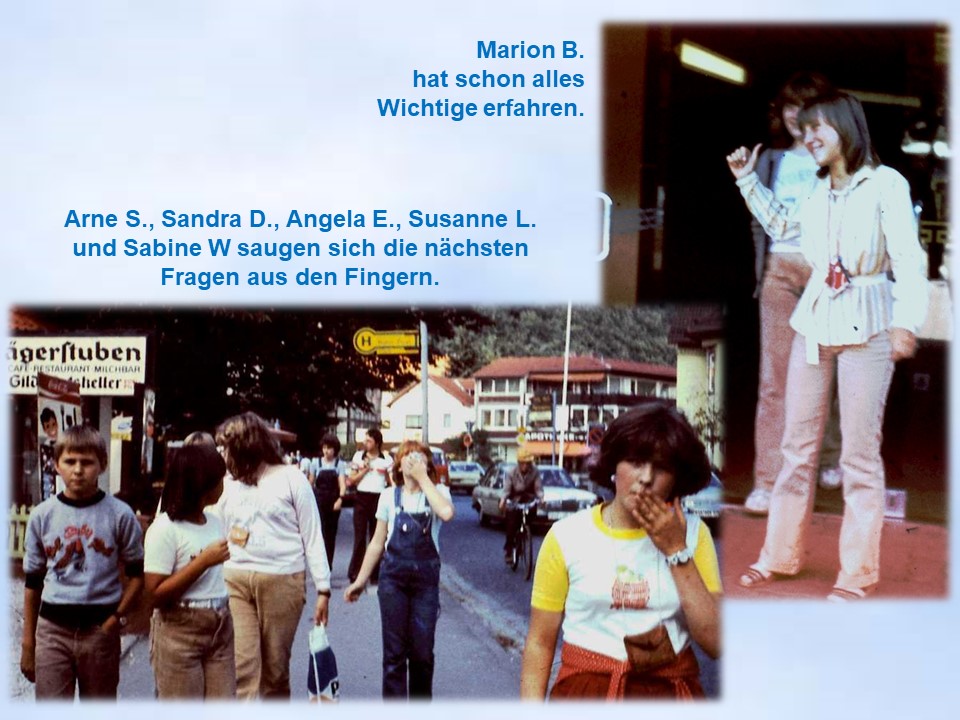 Krooger Sommerfahrt Bad Lauterberg 1980 Interviews