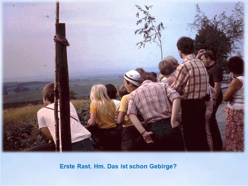Bad Lauterberg 1980 Harzrundreise Ausblick