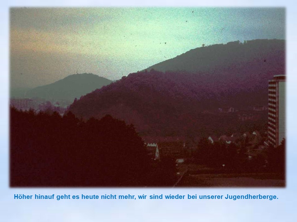 Bad Lauterberg 1980 Blick aus der DJH