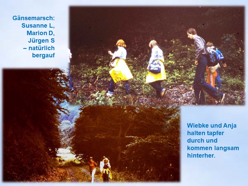 Bad Lauterberg 1980 Kinder wandern
