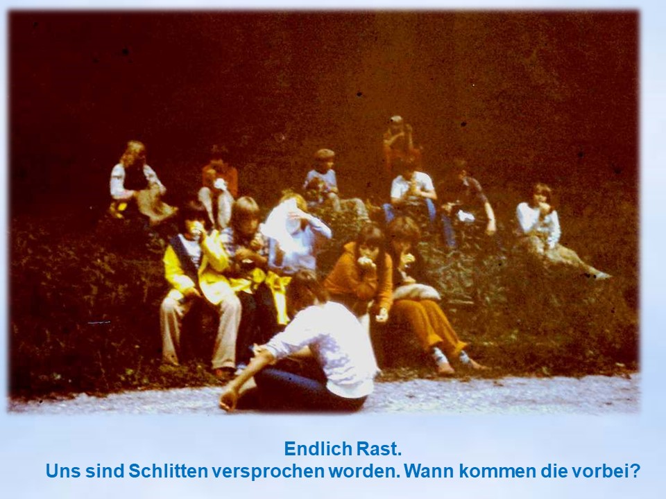 Bad Lauterberg 1980 Kinder rasten