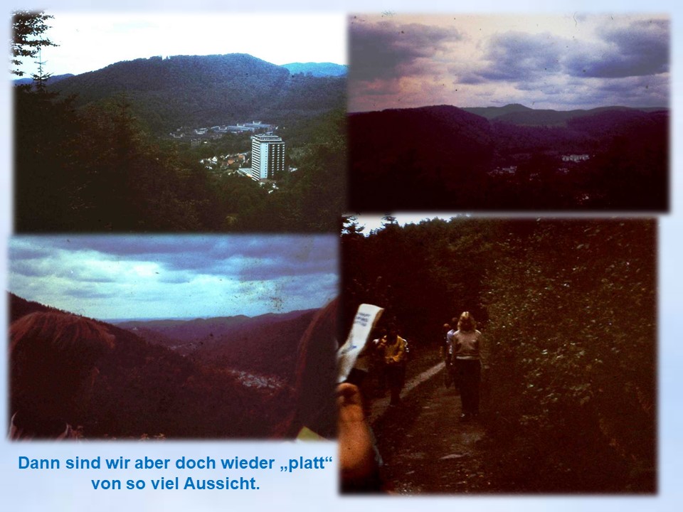 Sommerfahrt Bad Lauterberg Blick vom Bismarckturm