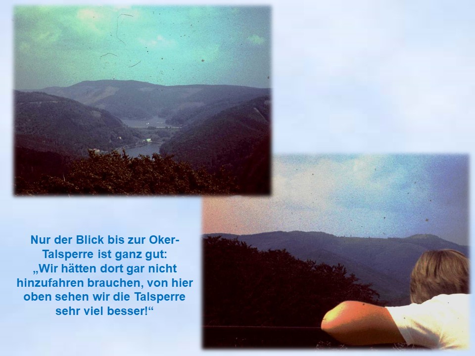 Sommerfahrt Bad Lauterberg Blick vom Bismarckturm