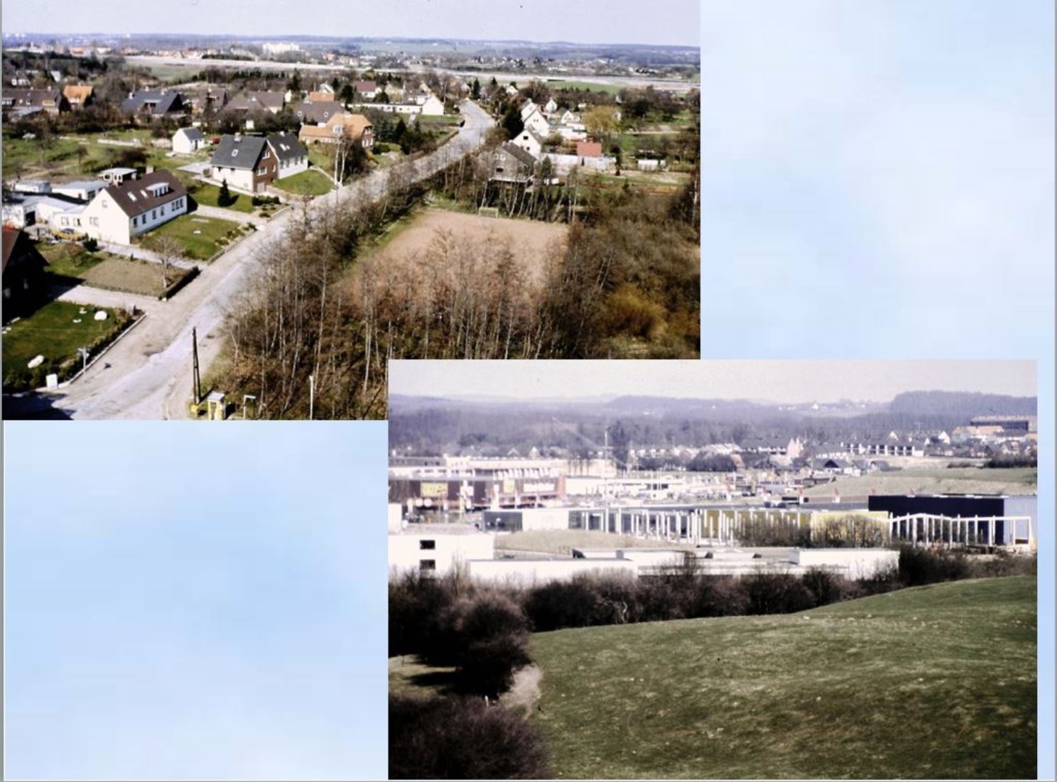 1988 Blick vom Turm der Stephanuskirche Kiel ber Kroog 