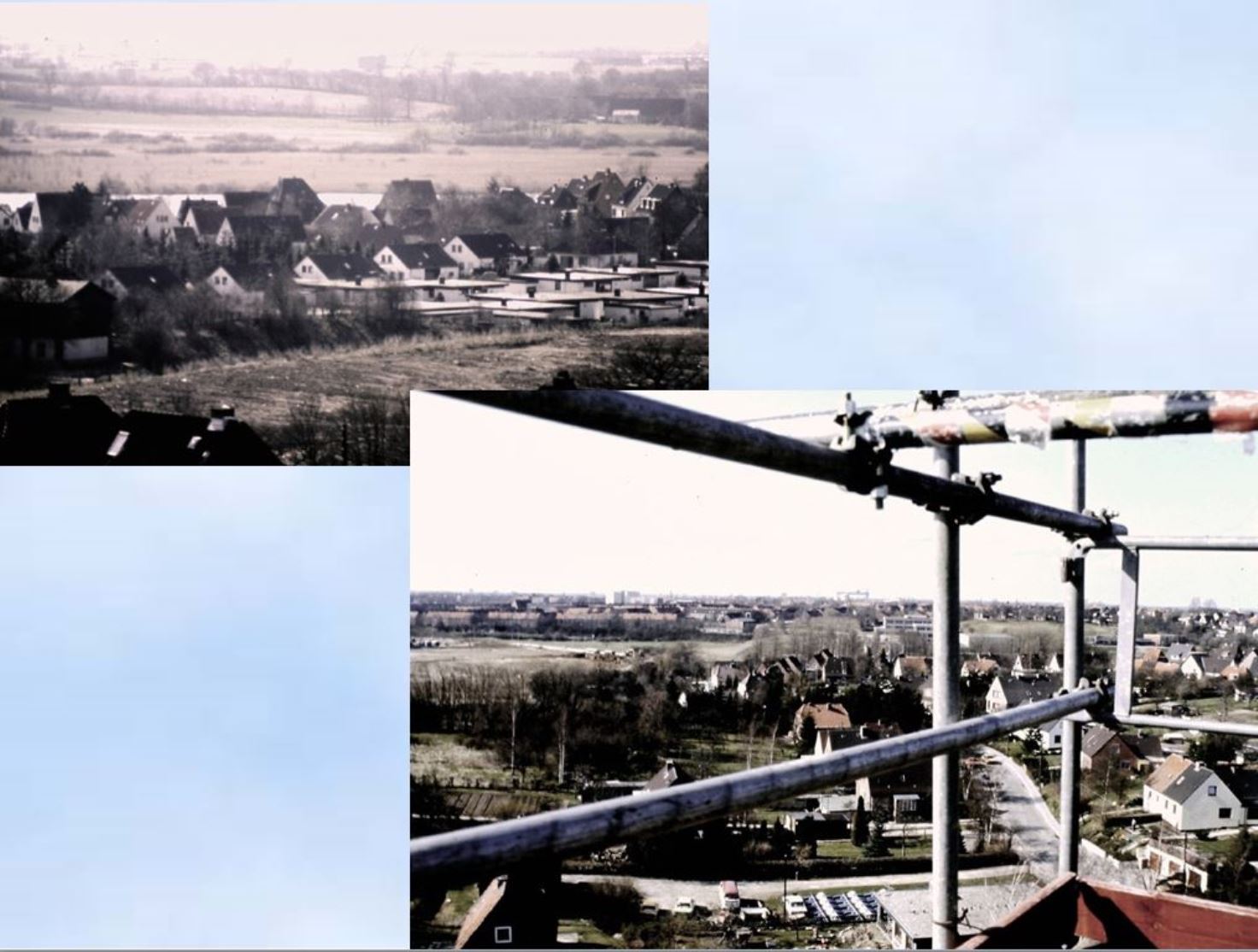 1988 Blick vom Turm der Stephanuskirche Kiel