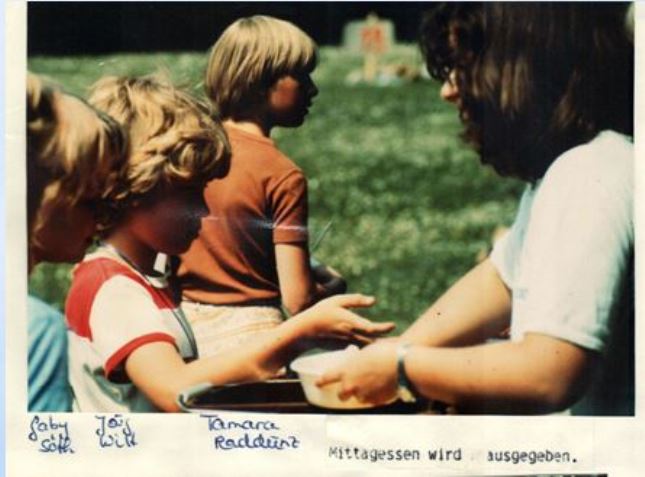 1982 Jungschartag Kiel Ellerbek Stadtrat Hahn Park Spiele