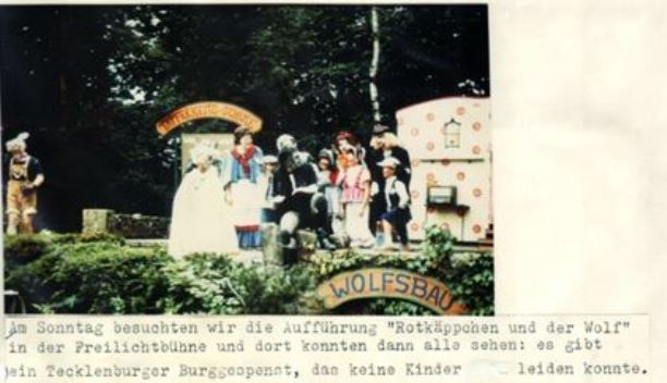 Sommerfahrt 1983 Tecklenburg Freilichtbhne