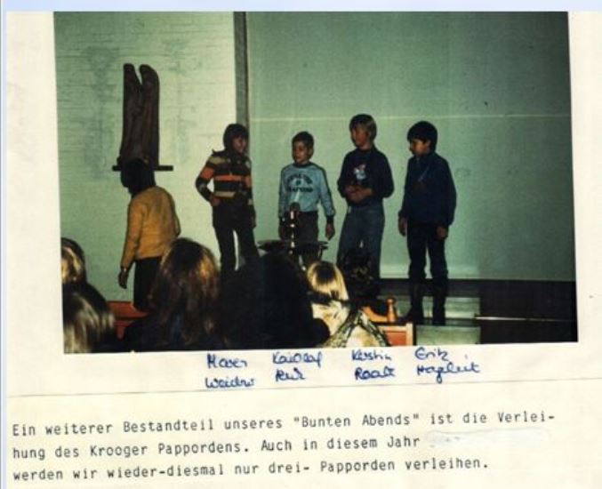 1982 Bunter Abend Stephanus Kiel Kroog Pappordensverleihung