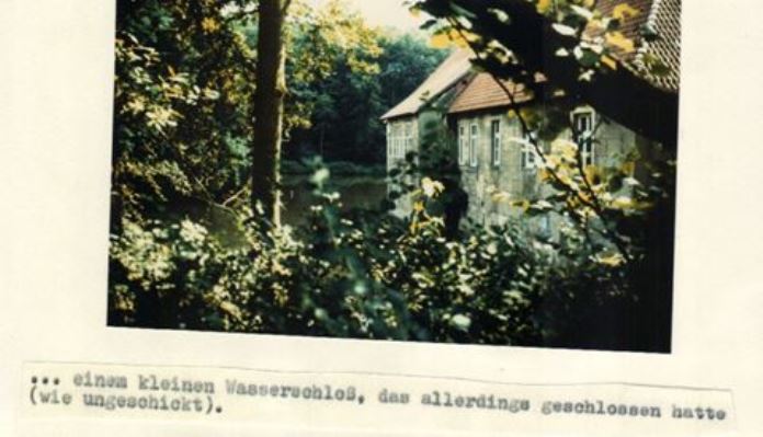 Sommerfahrt 1983 Tecklenburg  Ausflug Wasserschloss