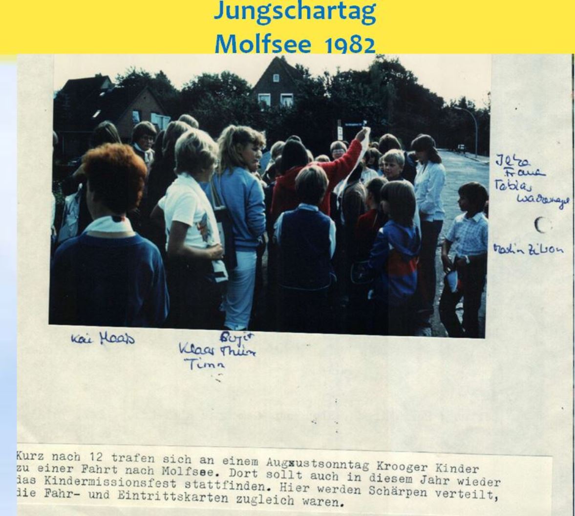 1982 Kiel Molfsee Jungschartag