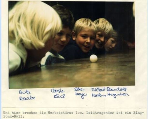 1982 Jungschar Kiel, Birte Raabem Carsten Lück, Sören Meyer, Michael Martens, Randolf Hergenhan
