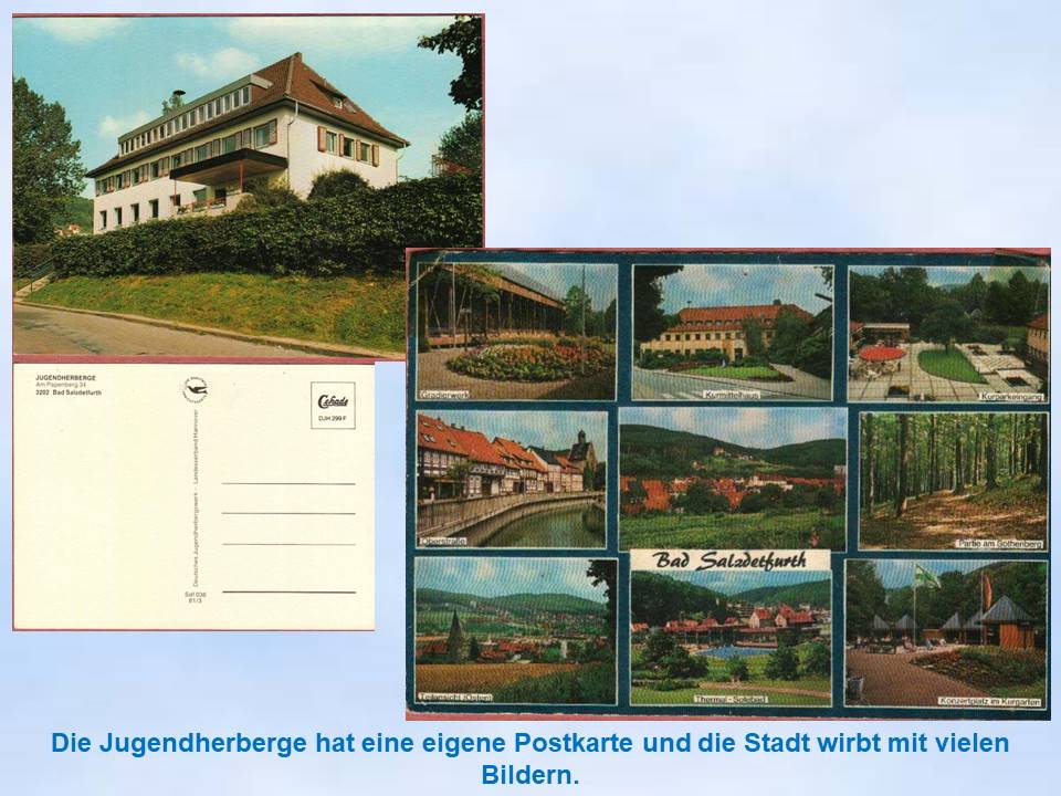 1983 Bad Salzdetfurth Postkarten DJH