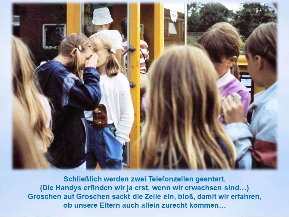 1983 Sommerfahrt belegte Telefonzellen in Salzdetfurth