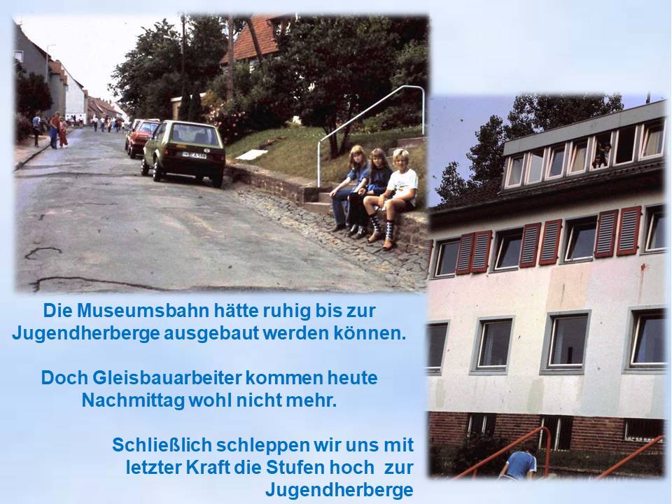 vor der DJH Bad Salzdethfurth 1983