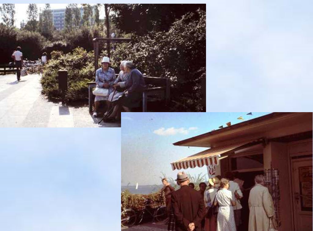 1984   Besuch der dnischen Gemeinde Eckernfrde Strandspaziergang