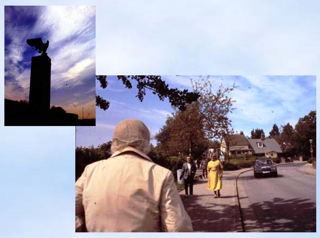 1985 Ausflug nach Mltenort, Strandweg und Adler