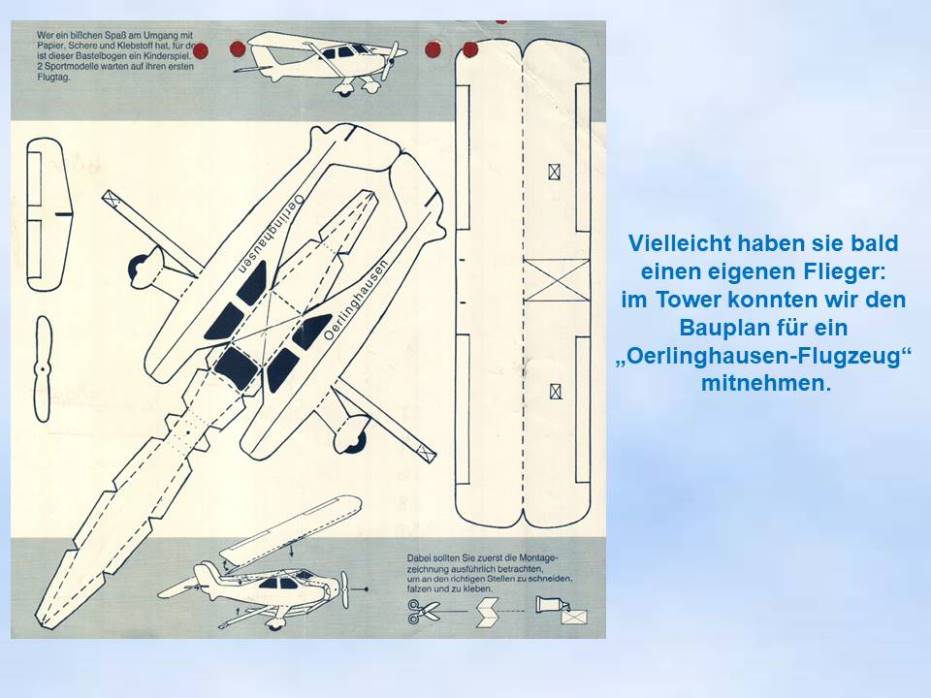 1988  Oerlinghausen  Segelflugzeug Bastelplan