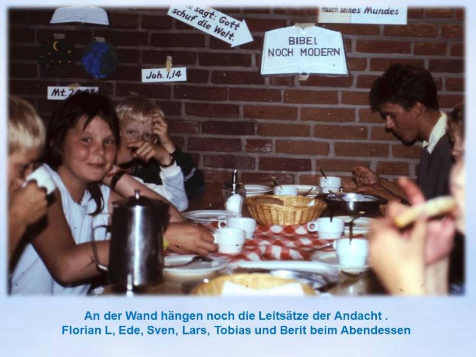 1988 Oerlinghausen DJH Abendessen