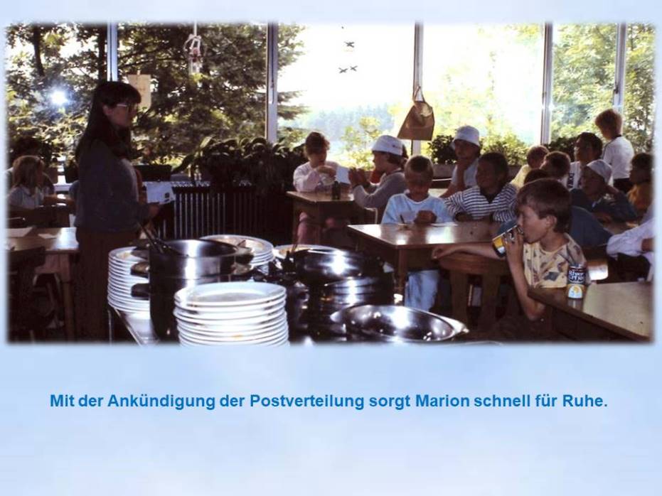1988 Oerlinghausen DJH Postverteilung