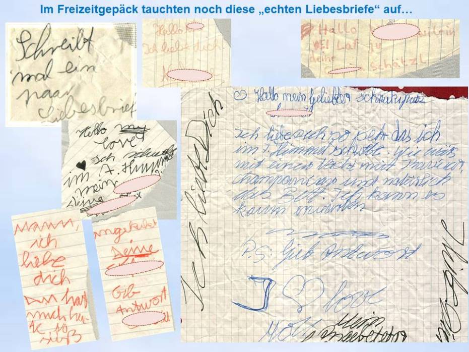 1988 Sommerfahrt Liebesbriefe