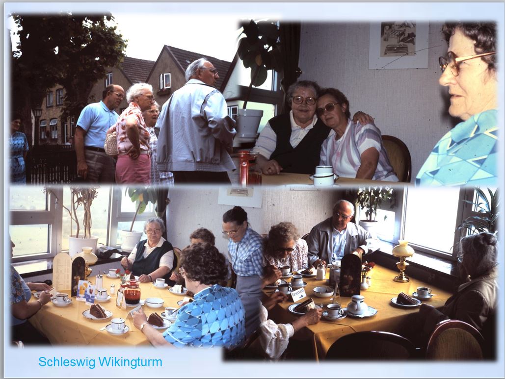 1988 Seniorengruppe Kroog Kaffee im Wikingturm Schleswig