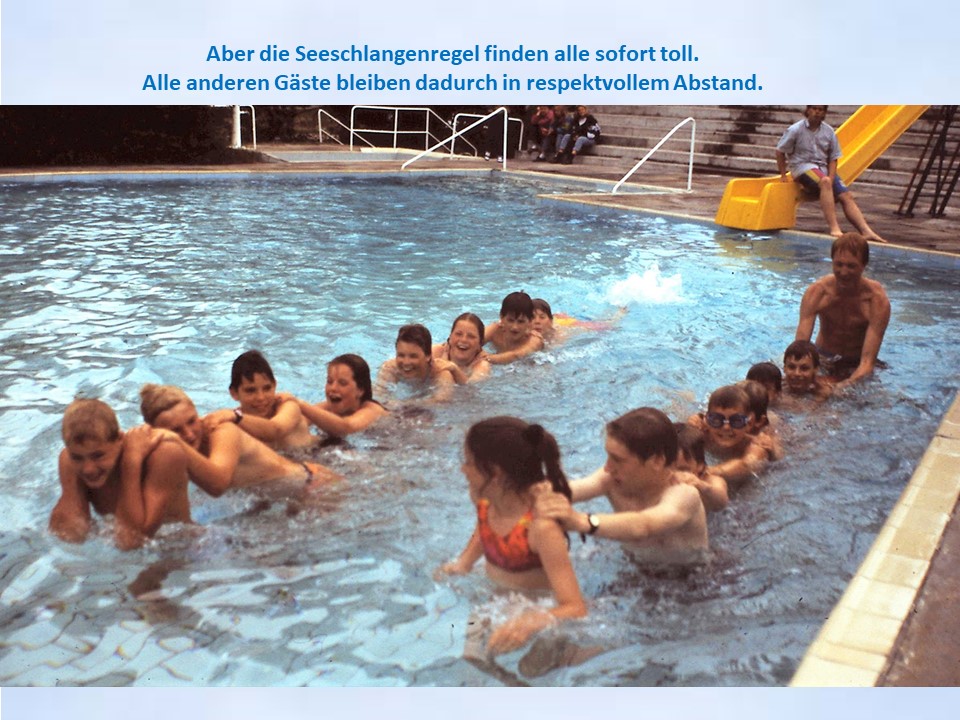 1990 Schwimmbad Karshafen, Seesschlange