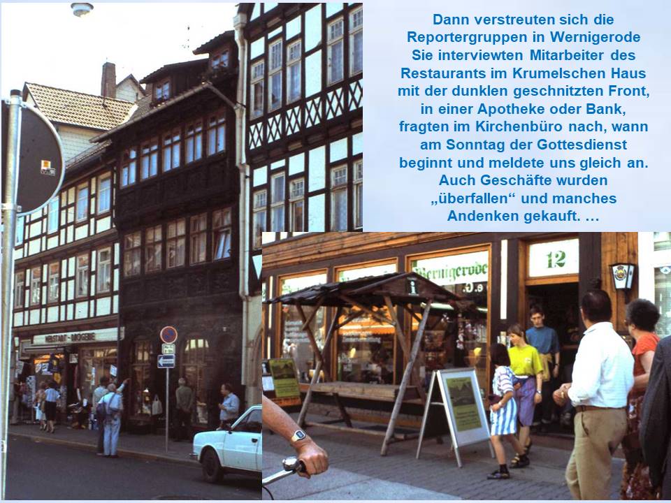 Wernigerode1991 Stadtrundgang Kinder