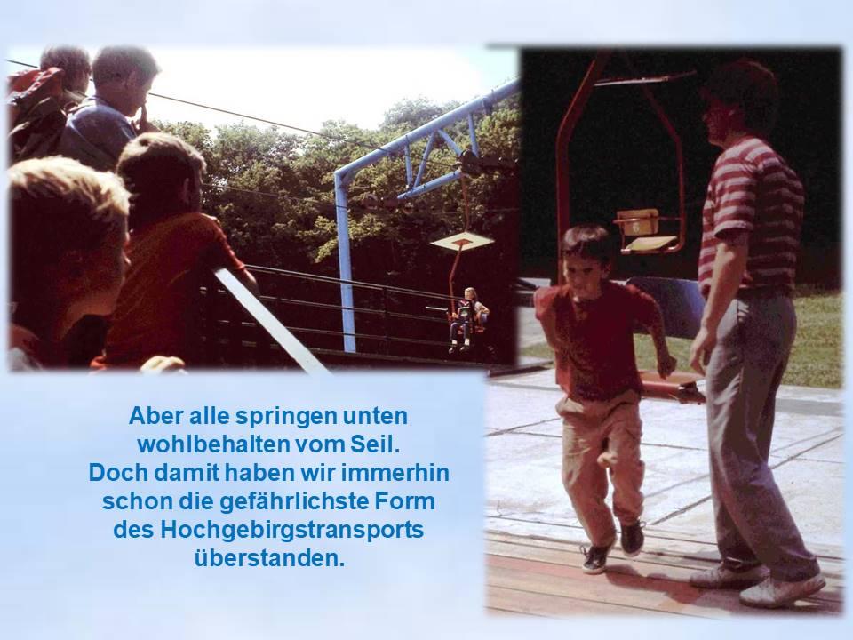 Jungschar Sommerfahrt 1991 Seesellift Thale
