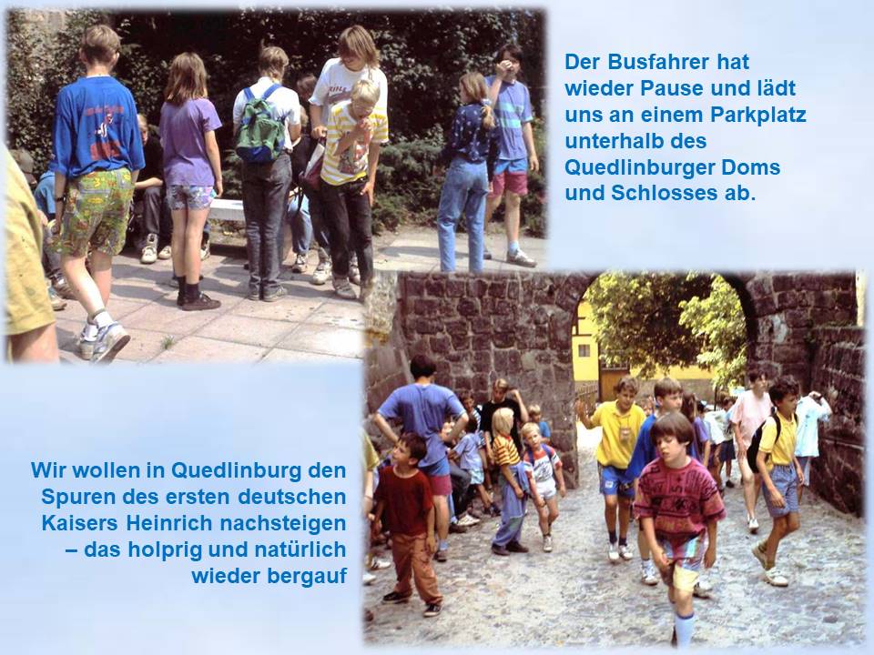 Jungschar Sommerfahrt 1991 Quedlinburg