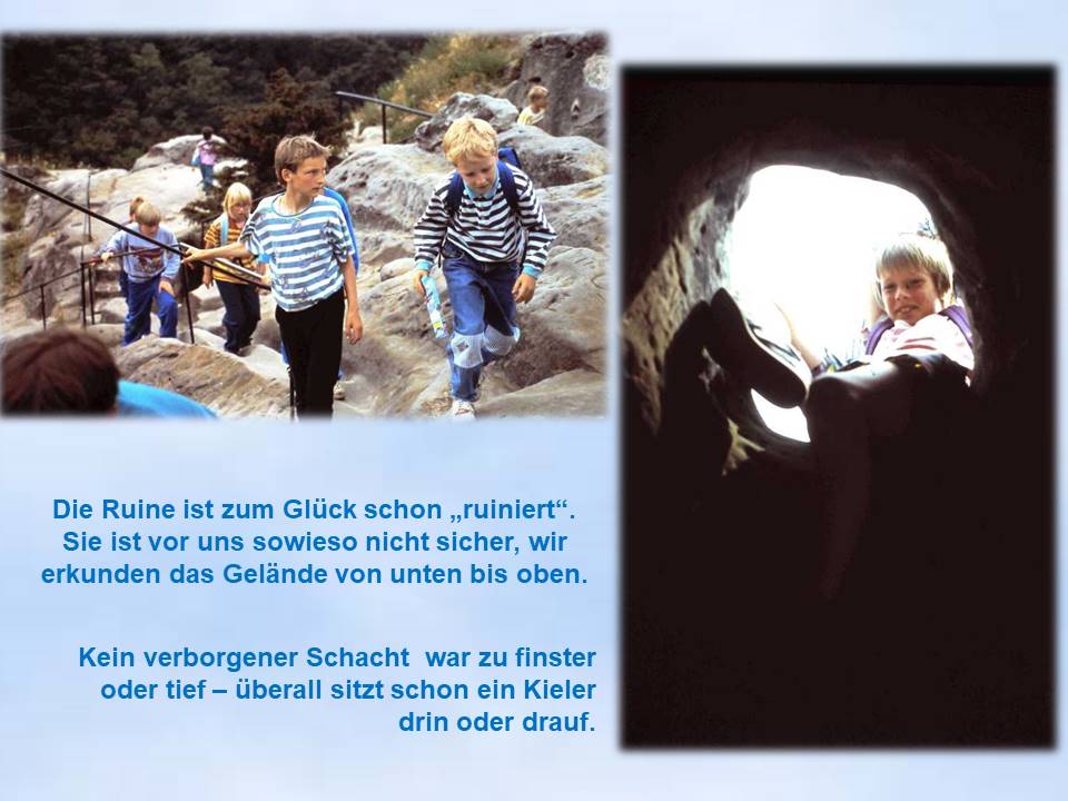 Jungschar Sommerfahrt 1991 Ruine Regenstein Kinder