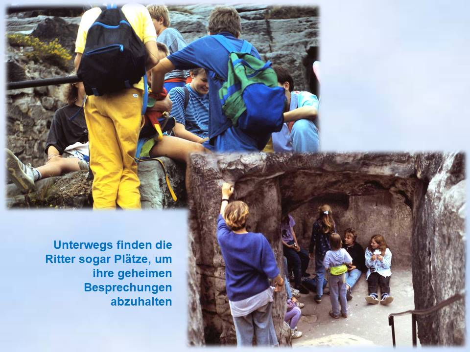 Jungschar Sommerfahrt 1991 Ruine Regenstein Kinder