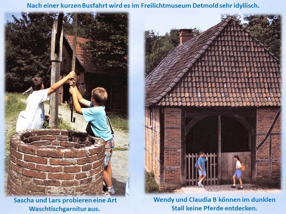 1992 Freilichtmuseum Detmold Brunnen