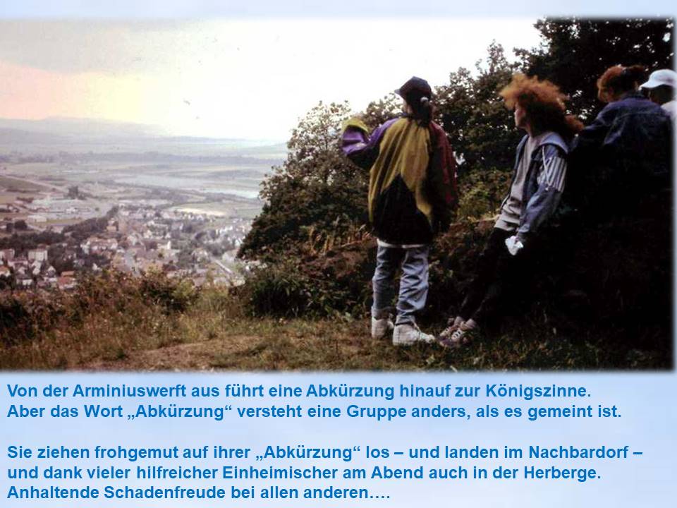1993 Bodenwerder  Weg zur Knigszinne