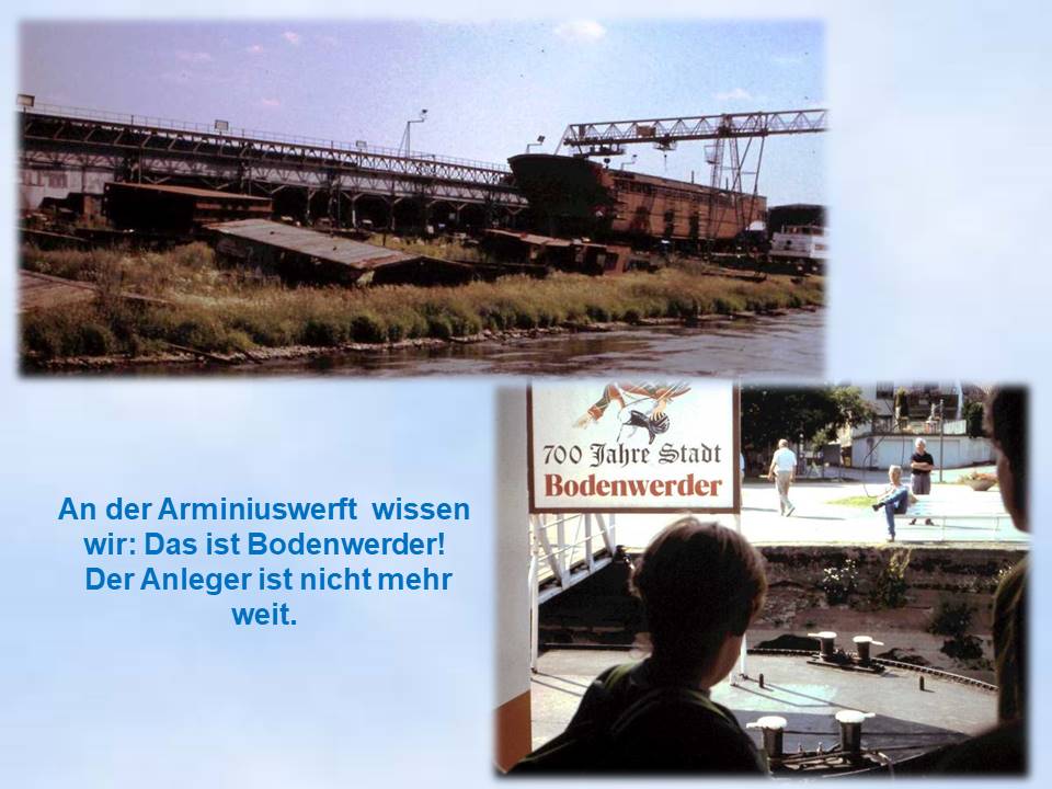 1993 Blick vom Schiff auf Arminiuswerft