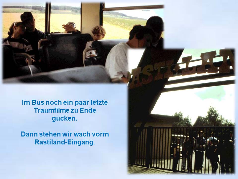 im Bus zum Rastiland