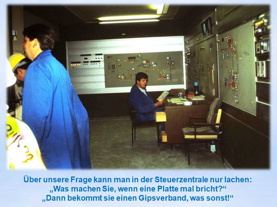 1993 Bodenwerder Rigipswerk Steuerzentrale
