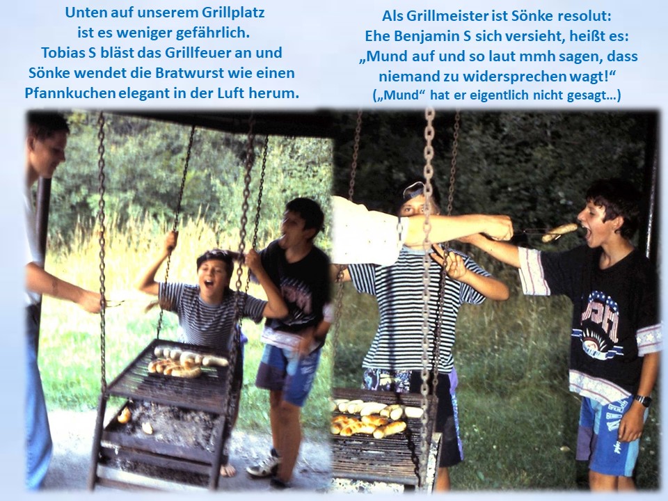 Sommerfahrt 1994 Meisdorf Grillen