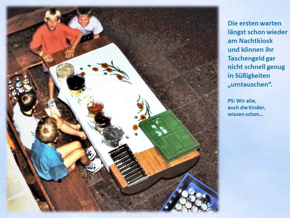 1994 Sommerfahrt Nachtkiosk geöffnet